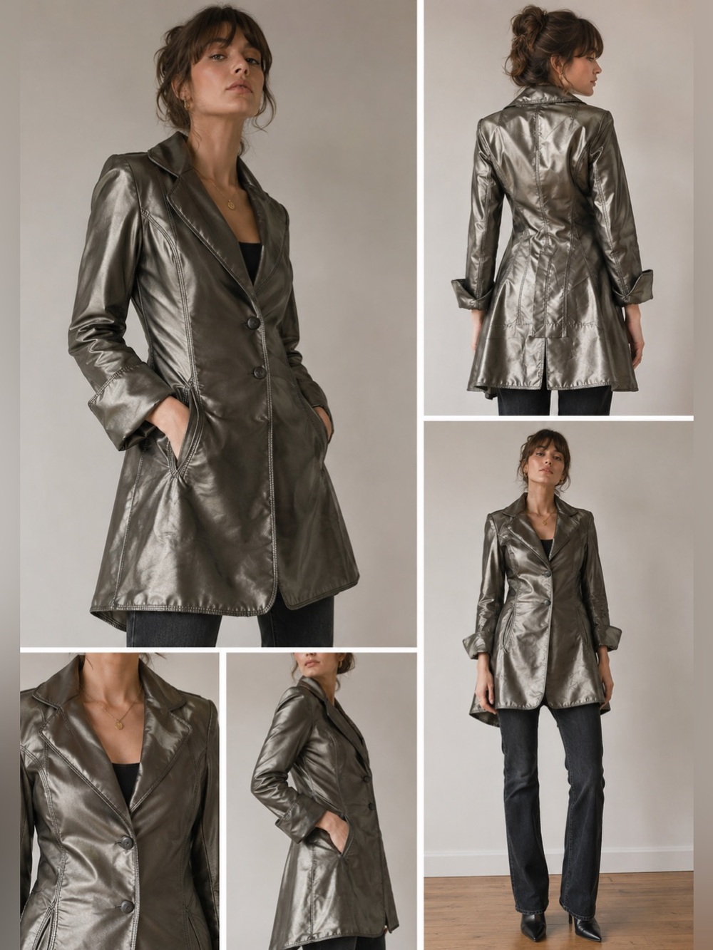 Vivienne Westwood Anglomania Pewter Jacket